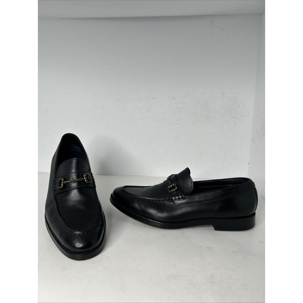 Cole Hann Grand OS‎ Bit Loafer Size Men's 10.5 M Slip On Calf-Skin Leather EUC